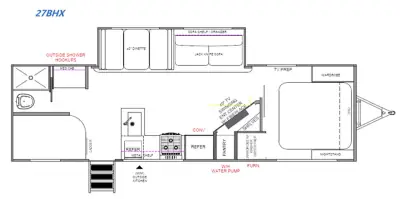 2027 Forest River Cherokee Alpha Wolf 27BHX photo 2