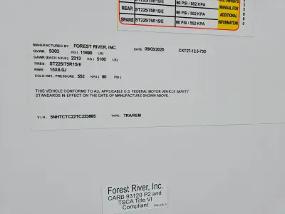 2026 Forest River Cherokee Wolf Pack 27-12.5 photo 36