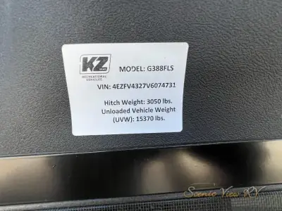 2027 K-Z Durango Gold G388FLS photo 19