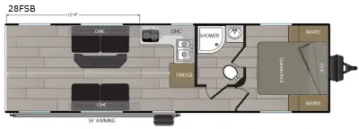 2021 Pacific Coachworks Surf Side 28FSB photo 3