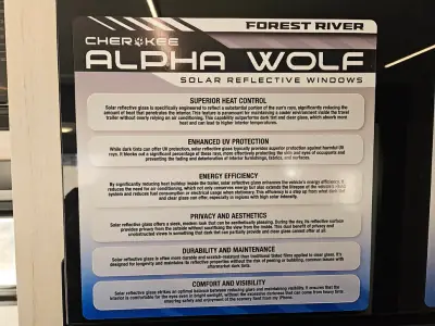2026 Forest River Cherokee Alpha Wolf 29TB photo 35