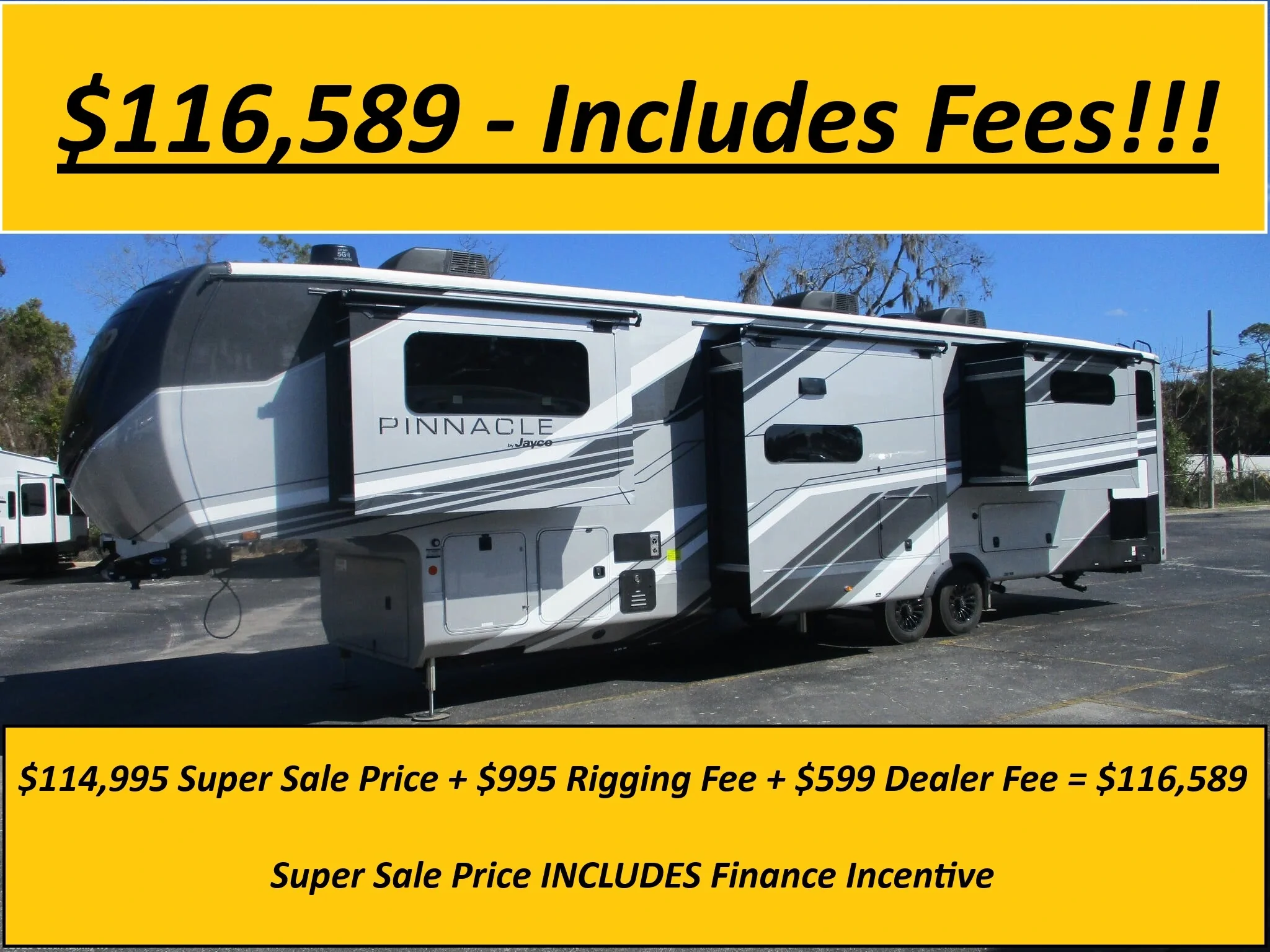 2026 Jayco Pinnacle 39FLOK exterior