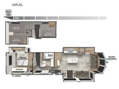2026 Forest River Wildwood Grand Lodge 42FLDL photo 2
