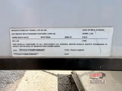 2023 Travel Lite Cent Std. Model photo 8