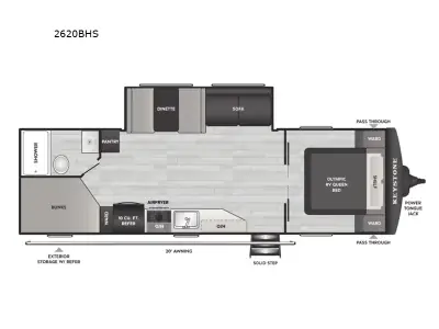 2026 Keystone Springdale 2620BHS photo 2