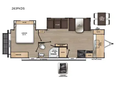 2023 Coachmen Catalina Legacy 263FKDS photo 2