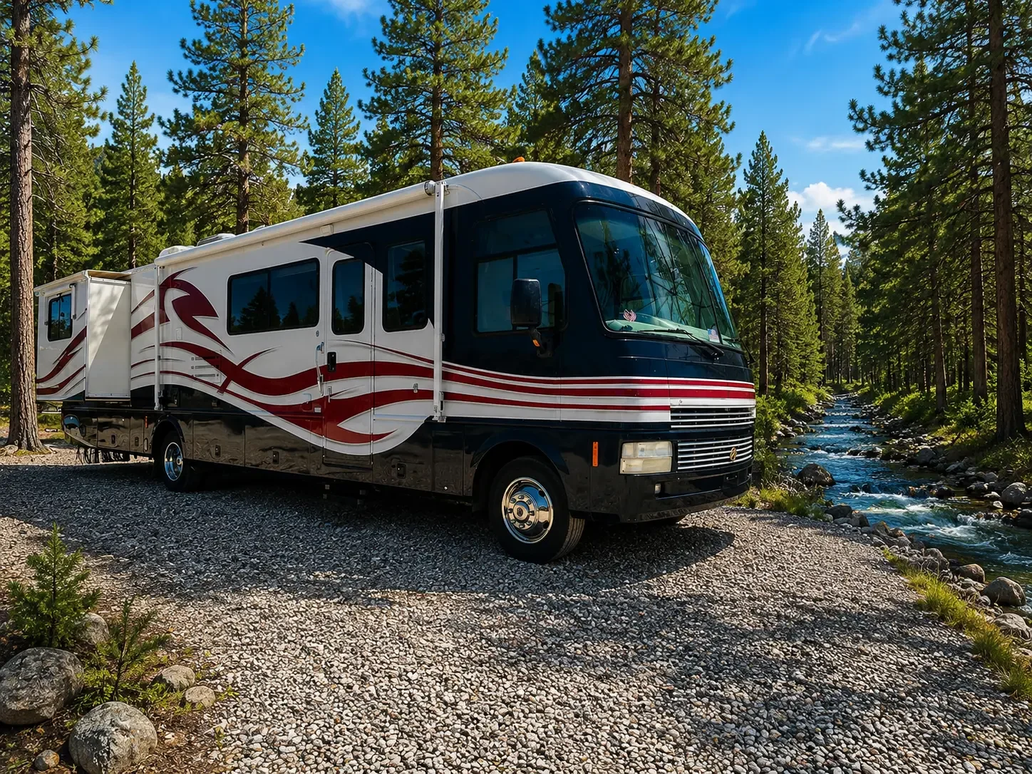 1999 Fleetwood PACE ARROW 36B exterior