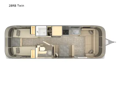 2025 Airstream Flying Cloud 28RB Twin photo 2