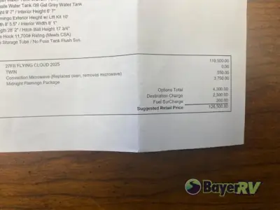 2025 Airstream Flying Cloud 27FB Twin photo 24