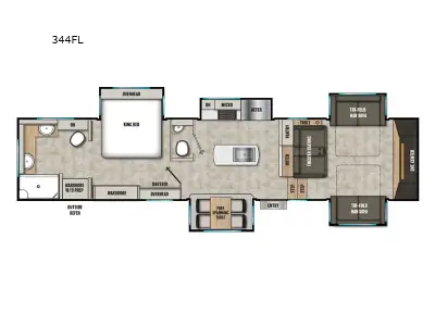2027 Coachmen Brookstone 344FL photo 2