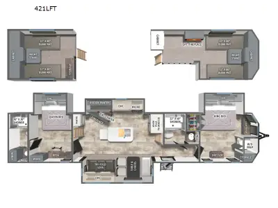 2027 Forest River Puma Vista 421LFT photo 3