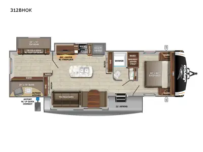 2021 Jayco Eagle HT 312BHOK photo 2