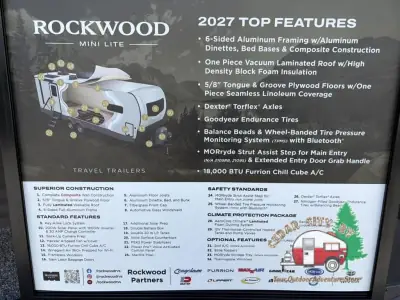 2027 Forest River Rockwood Mini Lite 2525RB photo 38