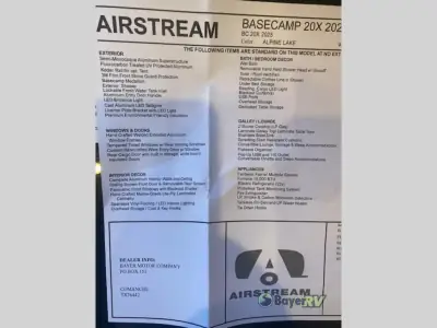 2025 Airstream Basecamp 20X photo 21