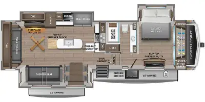 2023 Jayco North Point 340CKTS photo 25