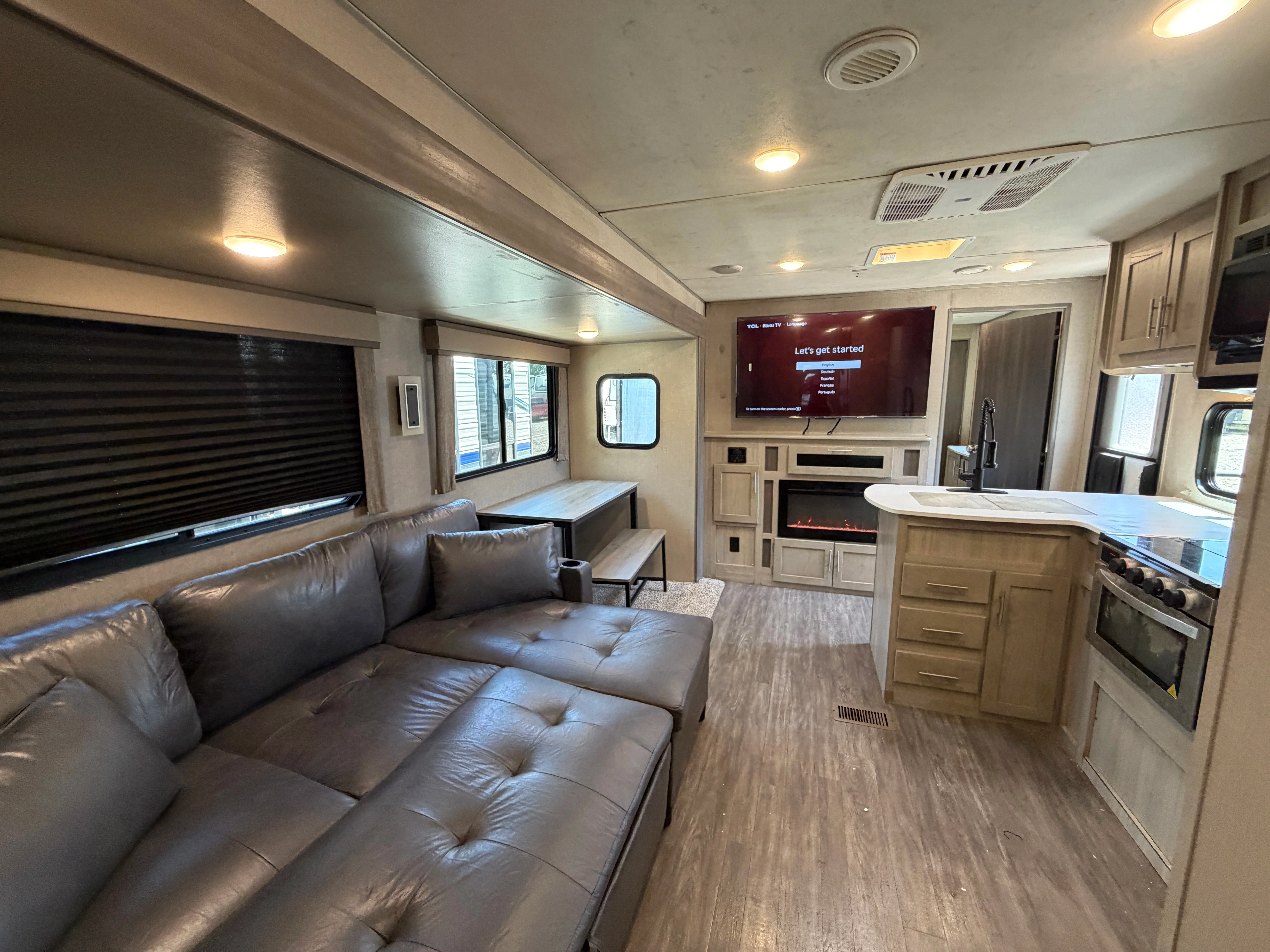 2022 Forest River AURORA 34BHTS exterior