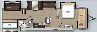2022 Forest River AURORA 34BHTS photo 2
