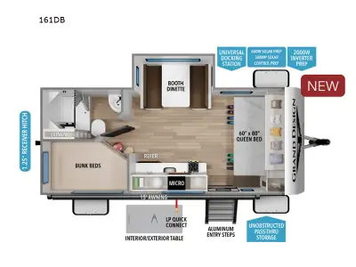 2026 Grand Design Transcend One 161DB photo 2