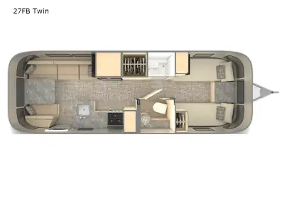 2024 Airstream Flying Cloud 27FB Twin photo 2