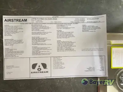 2024 Airstream Flying Cloud 27FB Twin photo 17