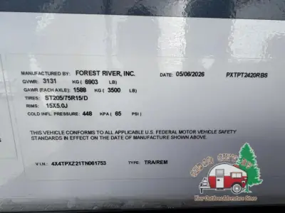 2026 Forest River Puma Tracks 2420RBS photo 9