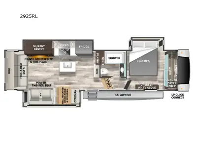 2024 Forest River Cedar Creek Experience 2925RL photo 2