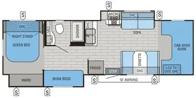 2015 Jayco GREYHAWK 31 FS photo 2