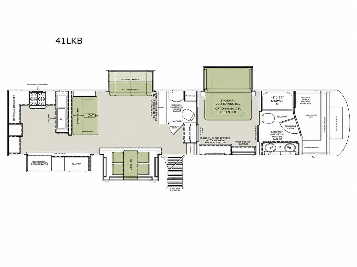 2023 Vanleigh Beacon 41LKB exterior