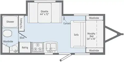 2021 Winnebago MICRO MINNIE 2108DS photo 2