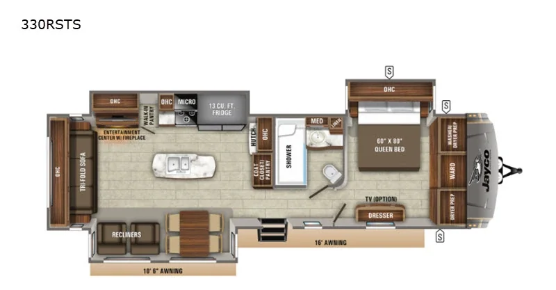 2021 Jayco EAGLE 330RSTS exterior
