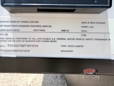 2026 Travel Lite Up Country 775U photo 11