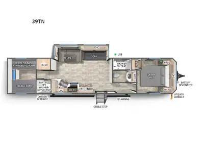 2024 Forest River Timberwolf 39TN photo 2
