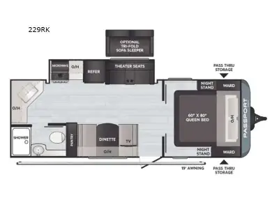2022 Keystone Passport SL 229RK photo 2