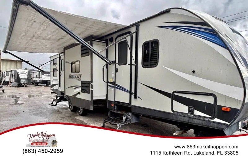 2018 Keystone BULLET 311BHS exterior