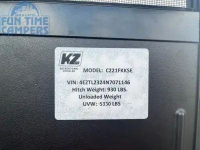 2022 K-Z CONNECT C 221FKKSE photo 13
