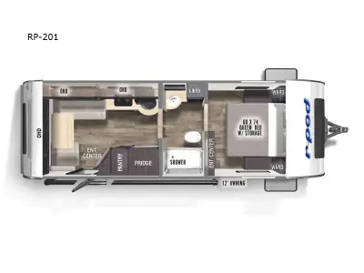 2024 Forest River R Pod RP-201 photo 2