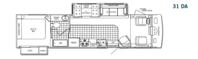 2005 Tiffin Motorhomes Allegro 31DA Ford photo 3