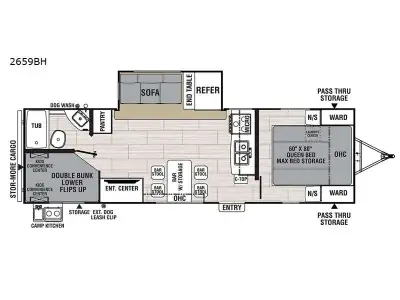 2021 Coachmen Spirit Ultra Lite 2659BH photo 2