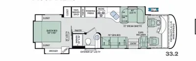 2018 Thor Motor Coach PALAZZO 33 2