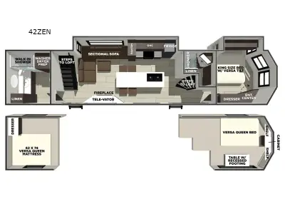 2026 Forest River Wildwood Grand Lodge 42ZEN photo 2