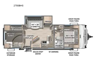2026 Forest River Solaire 2750BHS photo 2