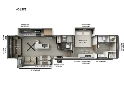 2027 Forest River Rockwood Signature 401SFB photo 2