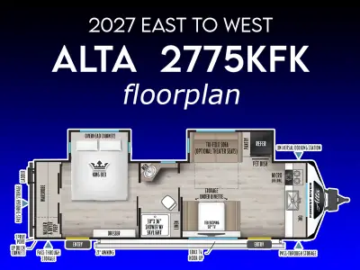 2027 East To West ALTA 2775KFK photo 2