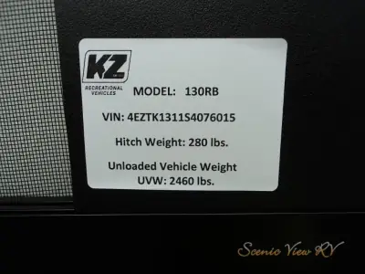 2025 K-Z Sportsmen Classic 130RB photo 10