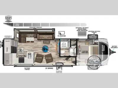 2025 Forest River Forest River VIBE 2600RK photo 2