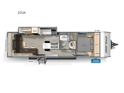 2025 Forest River Cherokee Grey Wolf 27LH photo 2