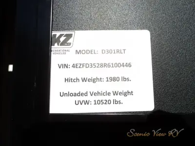 2024 K-Z Durango D301RLT photo 8