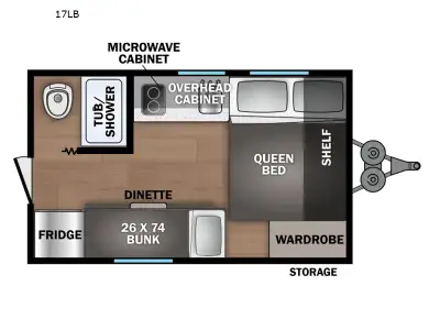 2027 Shasta Rvs Compact 17LB photo 2