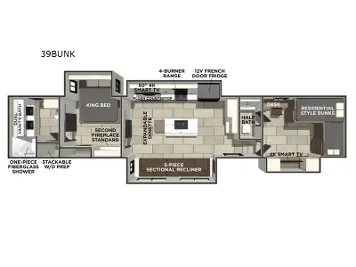 2026 Forest River SANIBEL 39BUNK photo 2