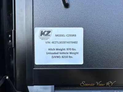 2026 K-Z Connect C293RB photo 19